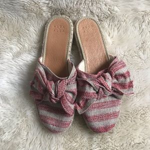 Alex+Alex Espadrille Bow Mules Pink 41(10)